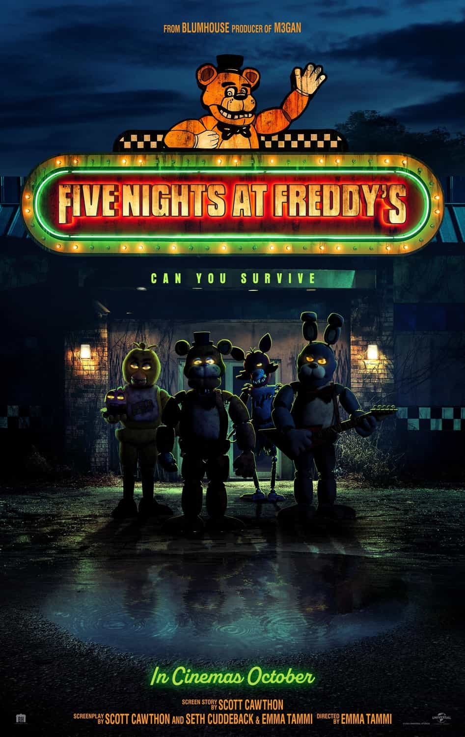 OFFICIAL Five Nights at Freddy's Posters【 Update January 2024】