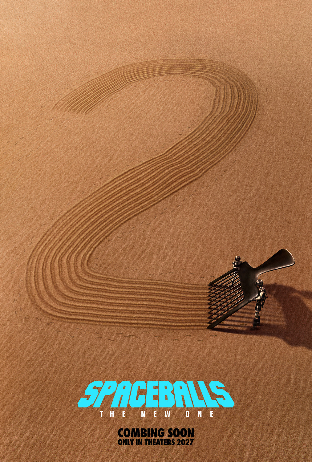 New poster has been released for Spaceballs: The New One which stars Mel Brooks and Josh Gad - movie UK release date 23rd April 2027