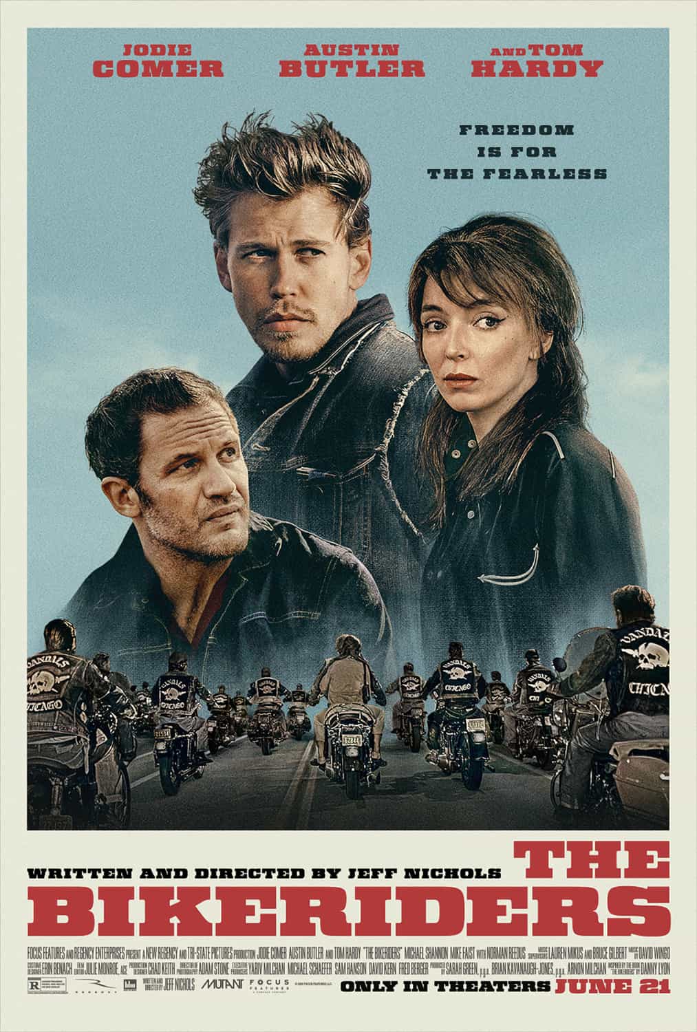 This weeks North American new movie preview 21st June 2024 - The Bikeriders, Doctor Who: The Legend of Ruby Sunday & Empire of Death - The Two Episode Finale, Federer Twelve Final Days, Kinds of Kindness, The Exorcism, Thelma, Rite Here Rite Now, Trigger Warning and Green Border